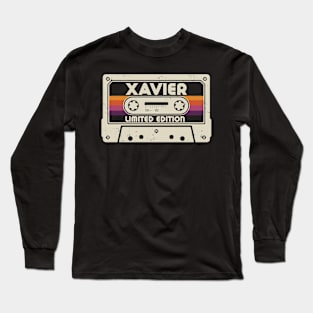 Xavier Name Limited Edition Long Sleeve T-Shirt